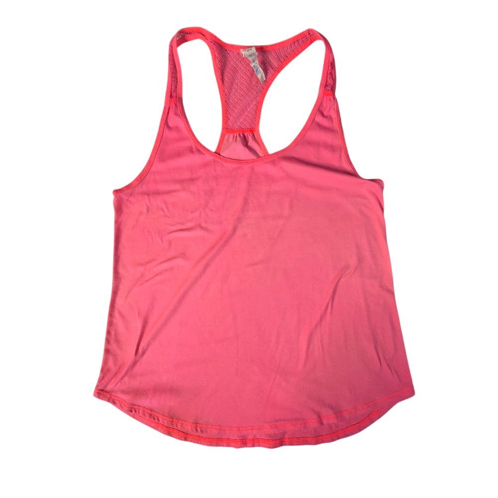 American‎ Eagle Women's Pink Racerback Athletic Tank Top MED Semi-Fitted Workout